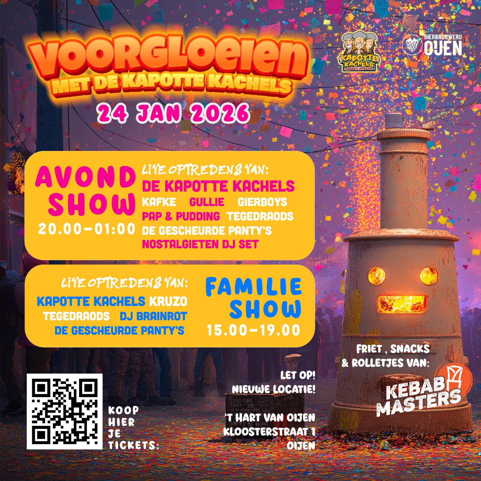 VOORGLOEIEN poster